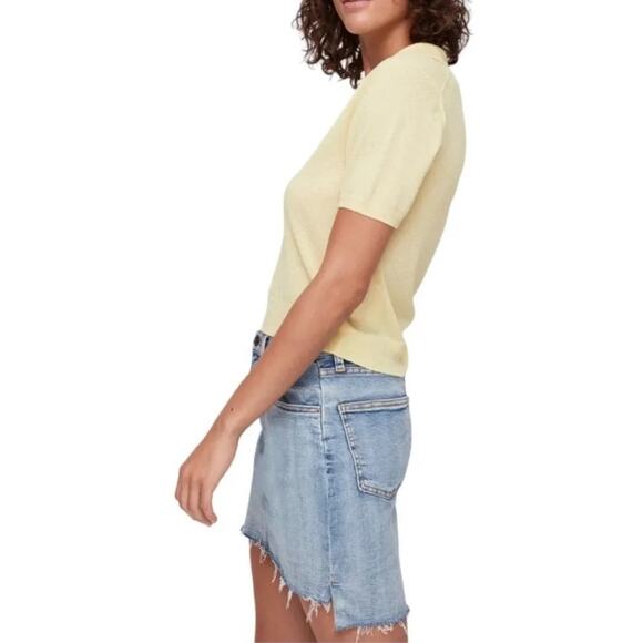 Aritzia Wilfred Free Tanit Denim Skirt Size 2 - Picture 3 of 7